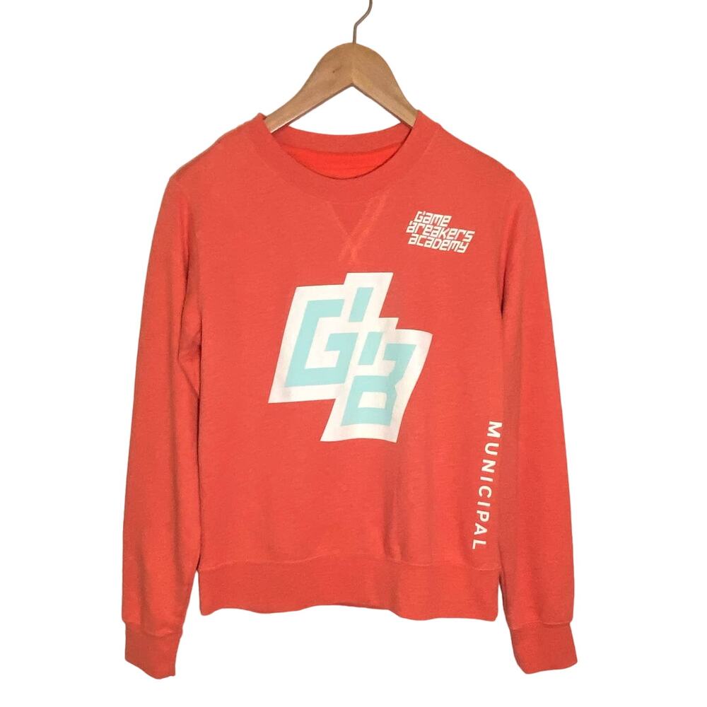 Municipal Sports Utility Gear Crew Neck Sweater Womens Small Athletic
